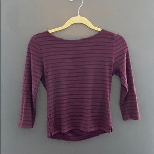 American Eagle long sleeve cropped size medium